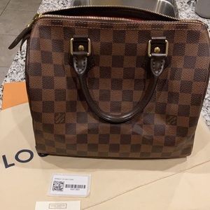 Louis Vuitton speedy 25 damier